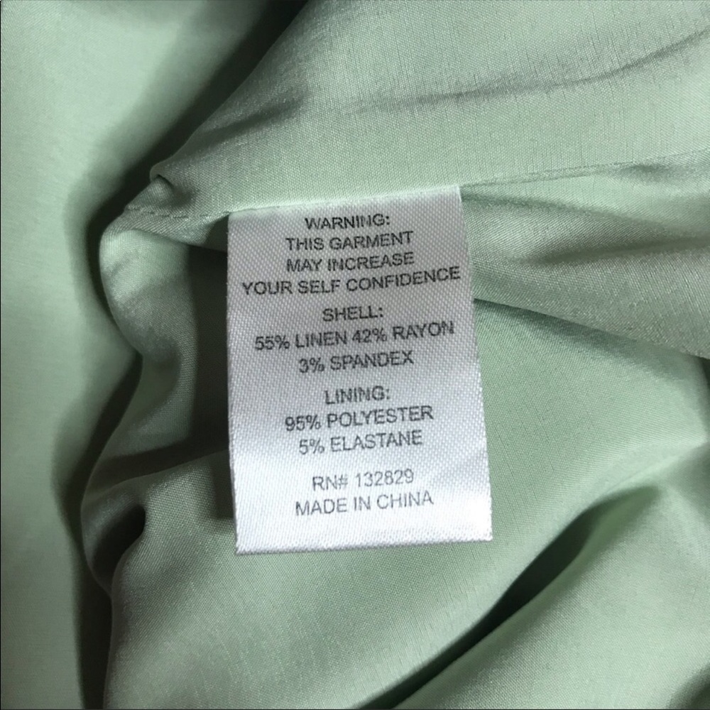NEVER WORN! Song of Style. Revolve. Pico Pant in Sage Green. Pull on - Picture 8 of 9